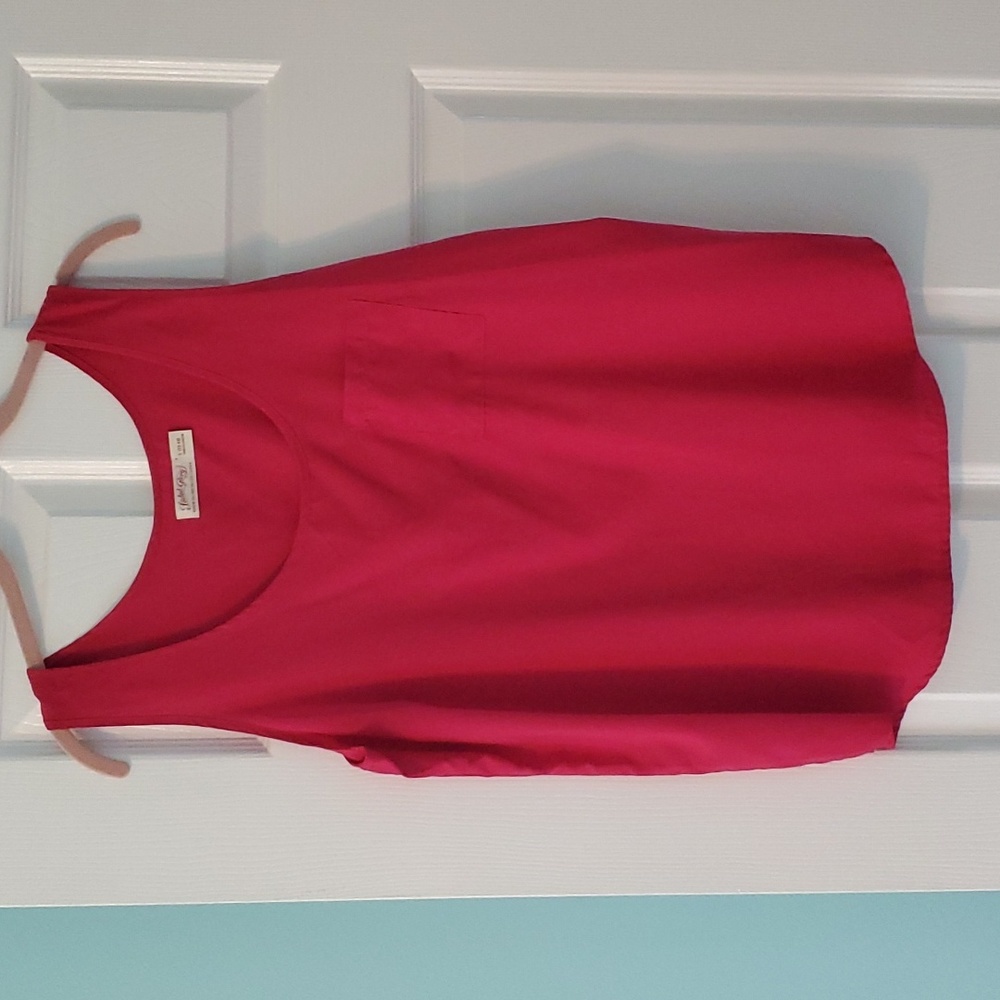 Faded Glory Womens Large 12-14 Pink Top Polyester